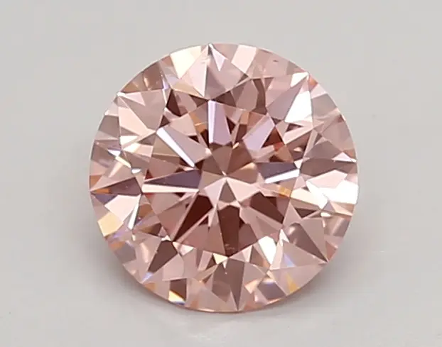 0.79ct FANCY INTENSE  PINK VS1 Round (IGI)