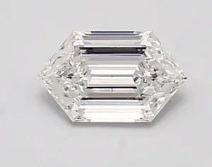 0.79ct D VVS2 Long Hexagon (IGI)