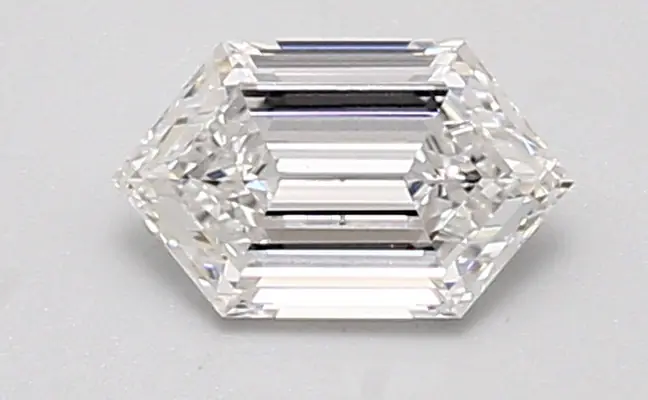 0.79ct D VVS2 Long Hexagon (IGI)