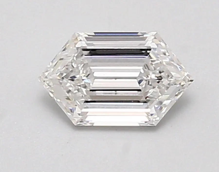 0.79ct D VVS2 Long Hexagon (IGI)