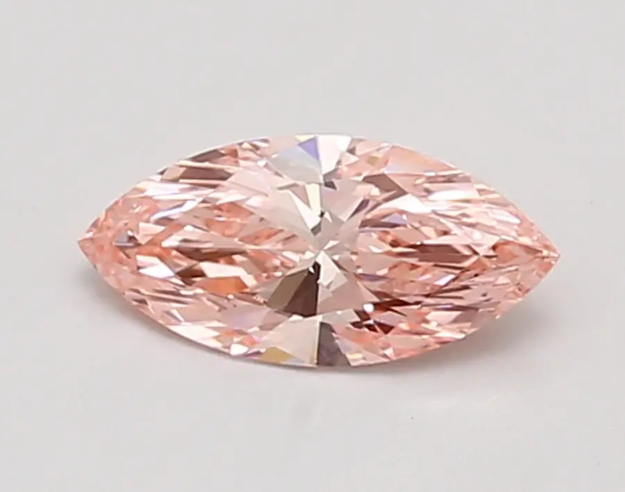 0.79ct FANCY VIVID  PINK VVS2 Marquise (IGI)