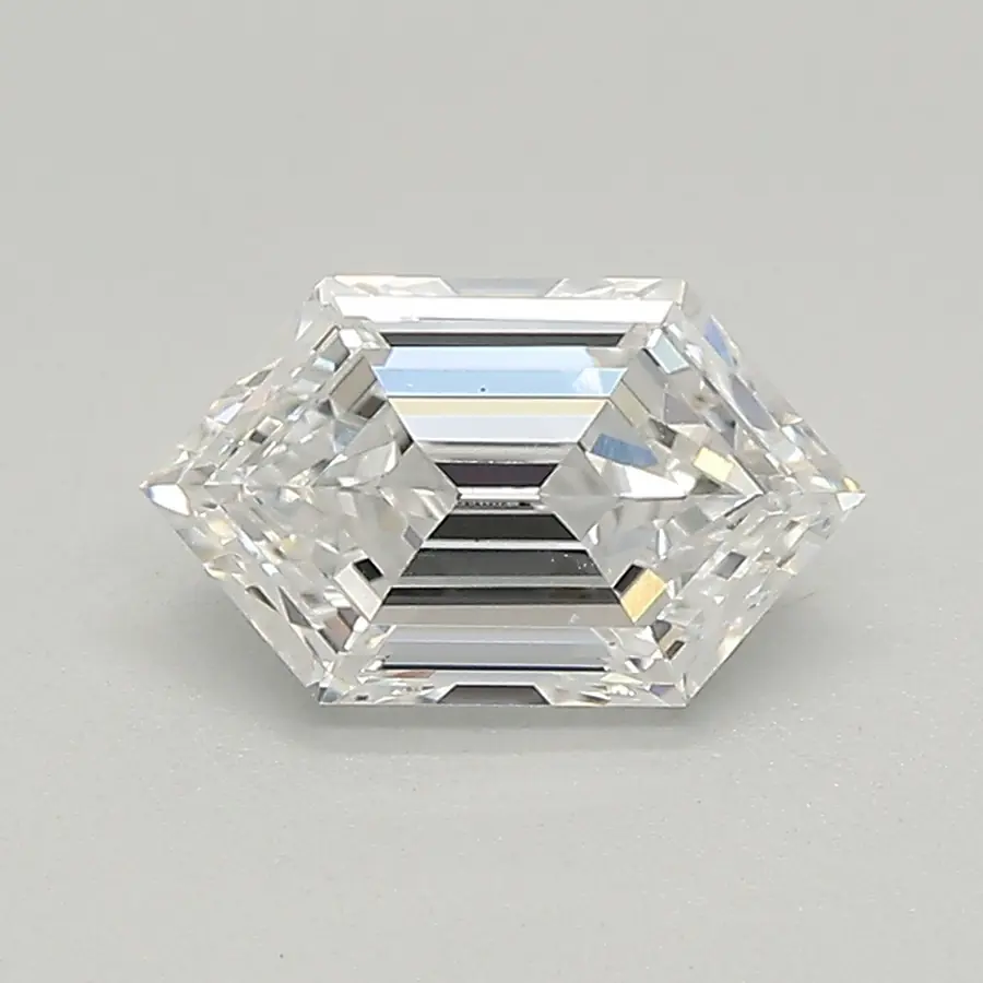 0.79ct D VVS2 Long Hexagon (IGI)