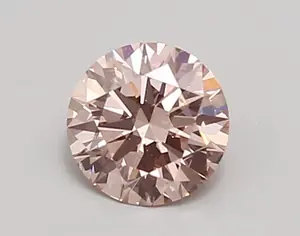 0.78ct FANCY INTENSE  PINK VS2 Round (IGI)