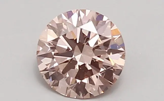 0.78ct FANCY INTENSE  PINK VS2 Round (IGI)