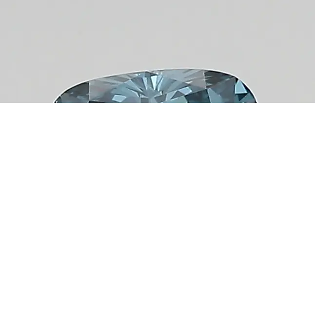 0.78ct FANCY VIVID  BLUE VS1 Cushion (IGI)