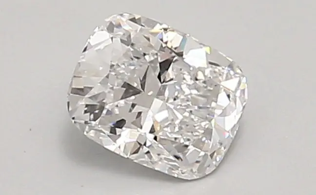 0.77ct D VVS2 Cushion (IGI)