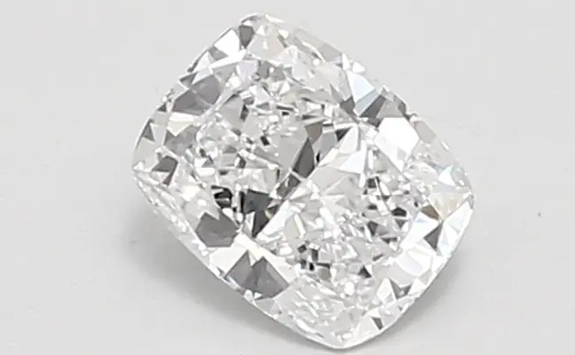 0.77ct D VVS2 Cushion (IGI)