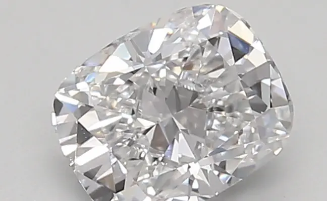 0.77ct D VVS2 Cushion (IGI)