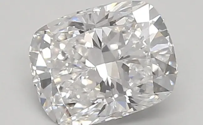 0.77ct D VVS2 Cushion (IGI)