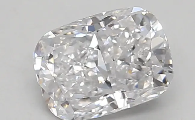 0.77ct D VVS1 Cushion (IGI)