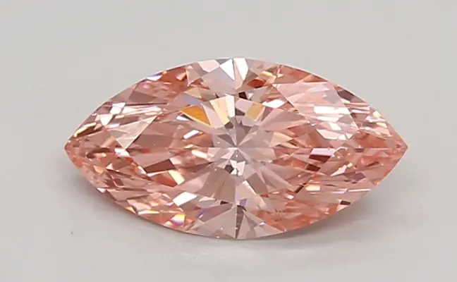 0.77ct FANCY VIVID  PINK VS1 Marquise (IGI)