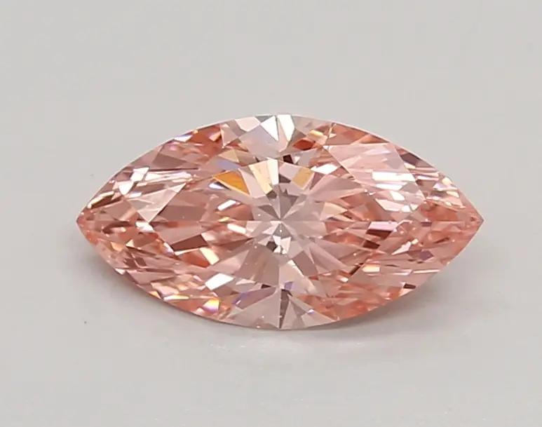 0.77ct FANCY VIVID  PINK VS1 Marquise (IGI)