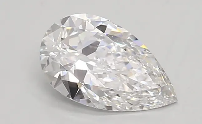 0.77ct D VVS2 Pear (IGI)