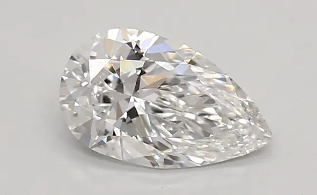0.77ct D VVS2 Pear (IGI)
