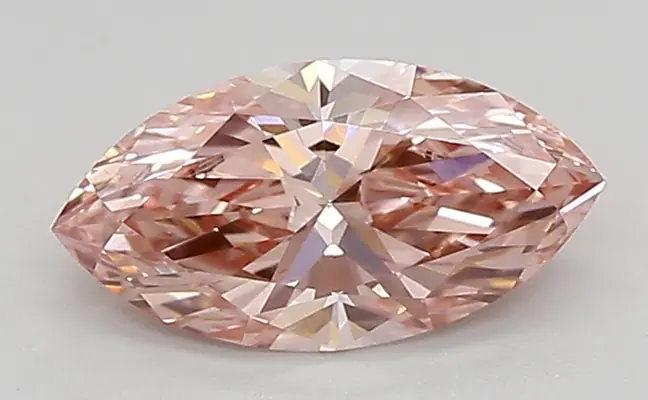 0.77ct FANCY VIVID  PINK VS1 Marquise (IGI)