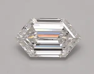 0.77ct E VVS2 Long Hexagon (IGI)