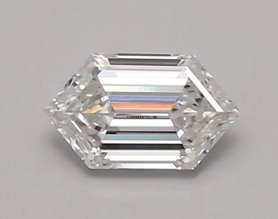 0.77ct E VVS2 Long Hexagon (IGI)