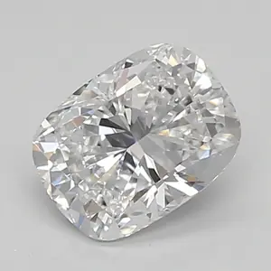 0.76ct D VVS2 Cushion (IGI)