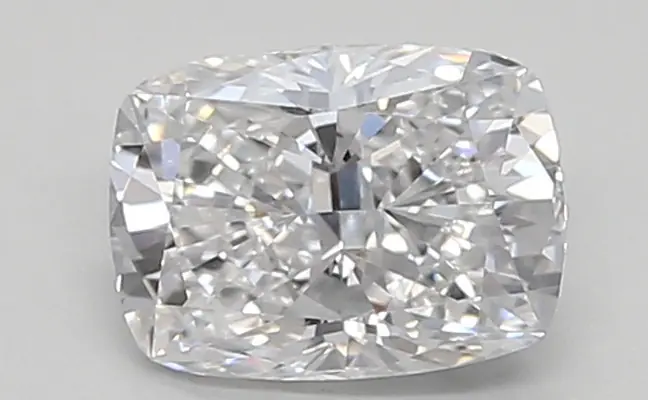 0.76ct D VVS2 Cushion (IGI)