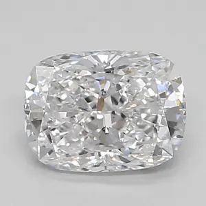0.76ct D VVS2 Cushion (IGI)