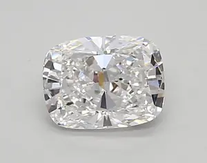0.76ct D VVS2 Cushion (IGI)