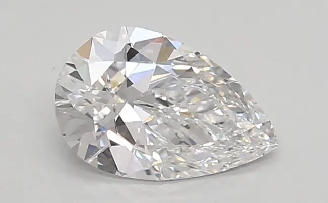 0.76ct D VVS2 Pear (IGI)