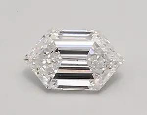0.76ct D VVS2 Long Hexagon (IGI)