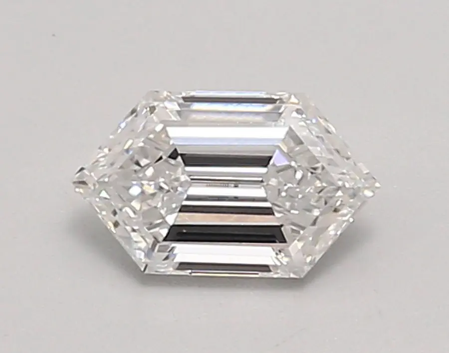 0.76ct D VVS2 Long Hexagon (IGI)
