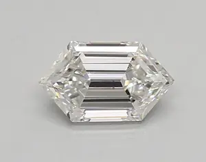 0.76ct F VVS1 Long Hexagon (IGI)