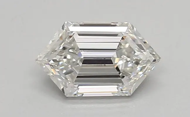 0.76ct F VVS1 Long Hexagon (IGI)