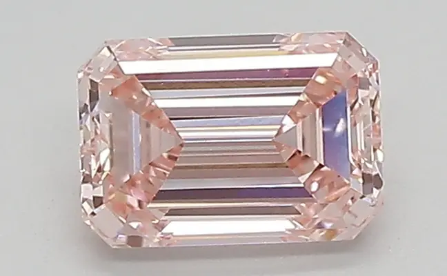 0.75ct FANCY INTENSE  PINK VVS2 Emerald (IGI)