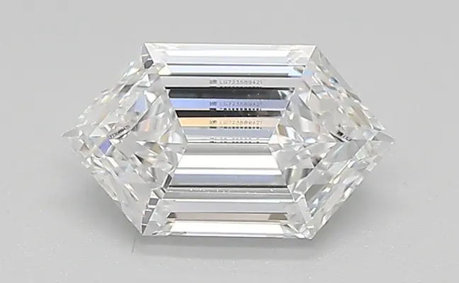 0.75ct D VVS2 Long Hexagon (IGI)