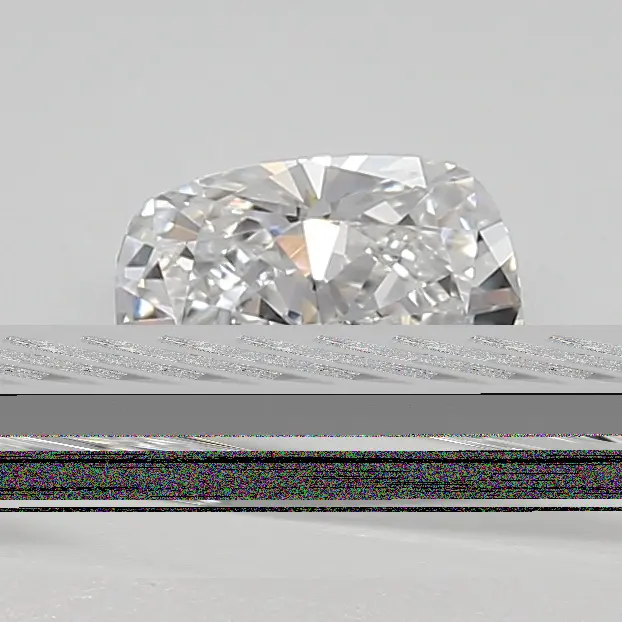 0.74ct D VS1 Cushion (IGI)