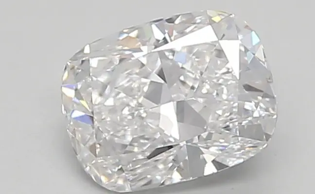 0.74ct D VVS2 Cushion (IGI)