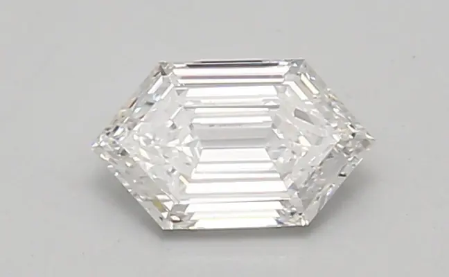 0.74ct D VVS2 Long Hexagon (IGI)