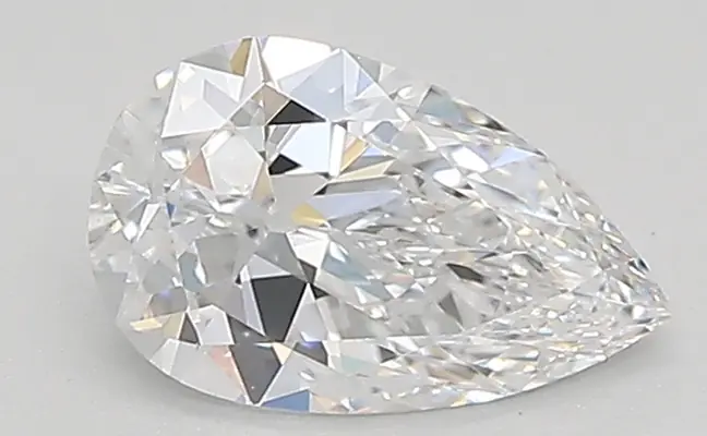 0.74ct D VVS2 Pear (IGI)