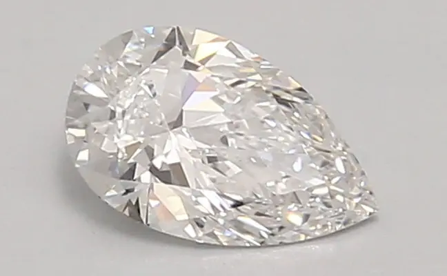 0.74ct D VS1 Pear (IGI)