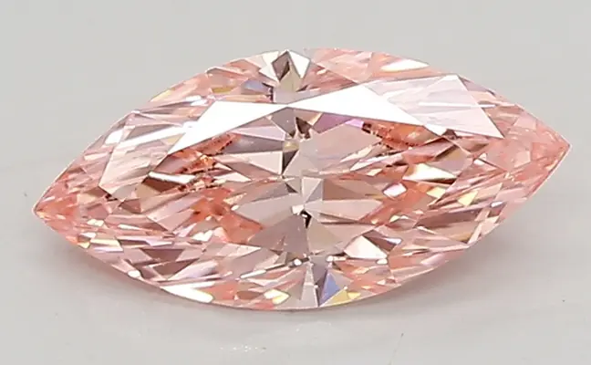 0.74ct FANCY VIVID  PINK VS1 Marquise (IGI)