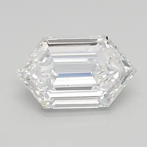 0.74ct D VVS2 Long Hexagon (IGI)