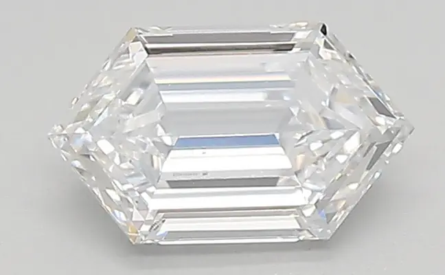0.74ct D VVS2 Long Hexagon (IGI)