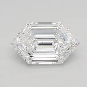 0.74ct D VVS2 Long Hexagon (IGI)