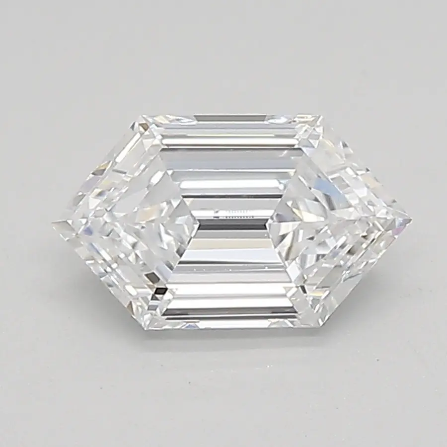 0.74ct D VVS2 Long Hexagon (IGI)