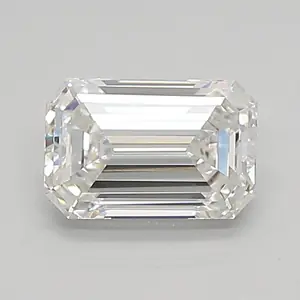 0.74ct F VVS2 Emerald (IGI)