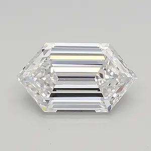 0.74ct D VVS2 Long Hexagon (IGI)