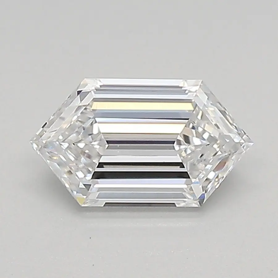 0.74ct D VVS2 Long Hexagon (IGI)