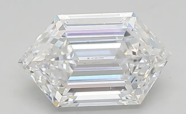 0.74ct D VVS2 Long Hexagon (IGI)