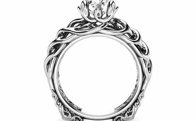 Classic floral Diamond Ring