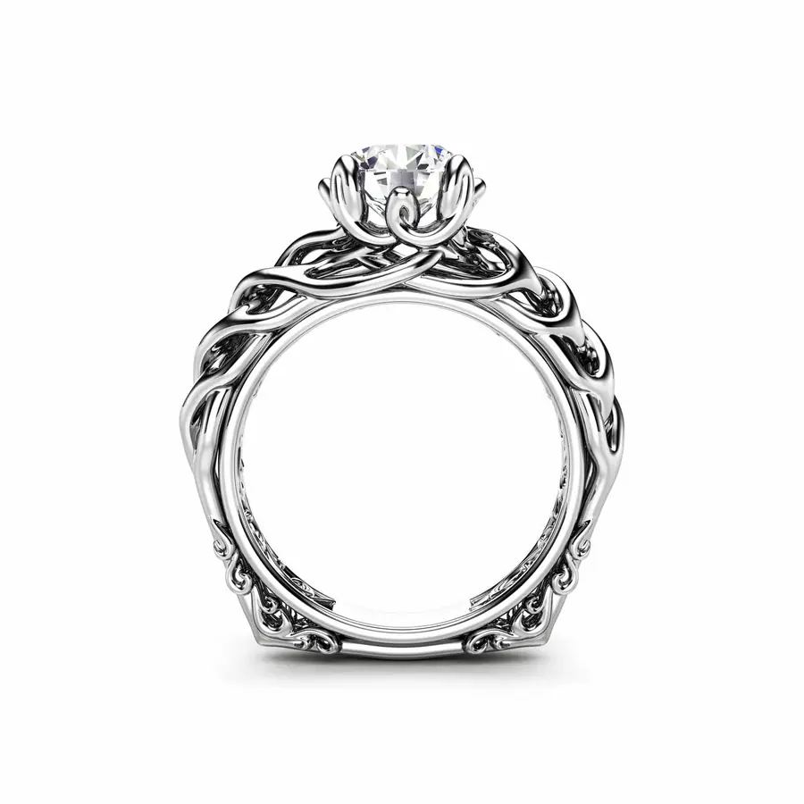 Classic floral Diamond Ring