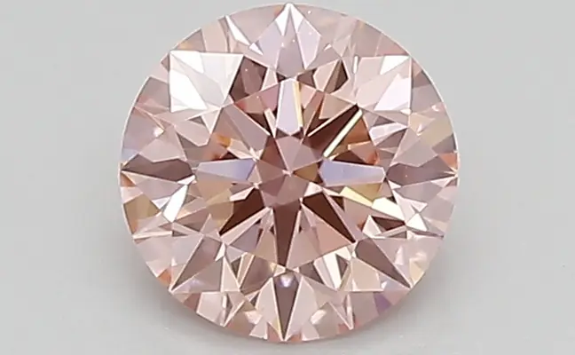 0.73ct FANCY VIVID  PINK VS1 Round (IGI)