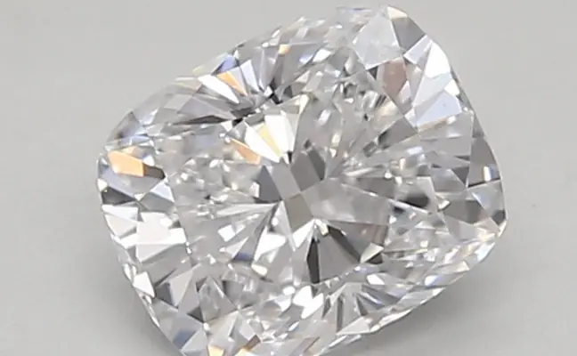 0.72ct D VVS2 Cushion (IGI)